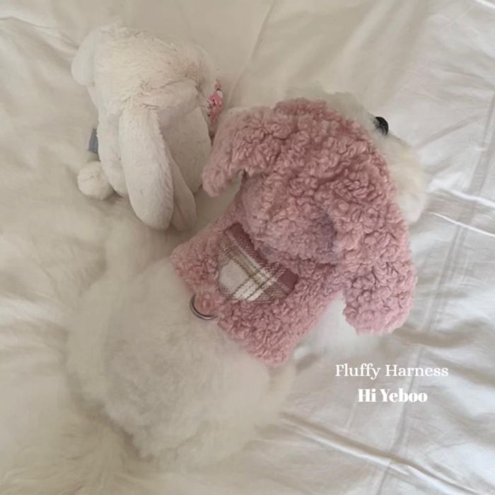 即納【Hi Yeboo】 Fluffy Harness (bunny) 犬用品 ドッググッズ ハーネス 犬のハーネス 犬用ハーネス ドッグハーネス 犬ハーネス小型犬 小型犬 小型犬服 冬 9,345円