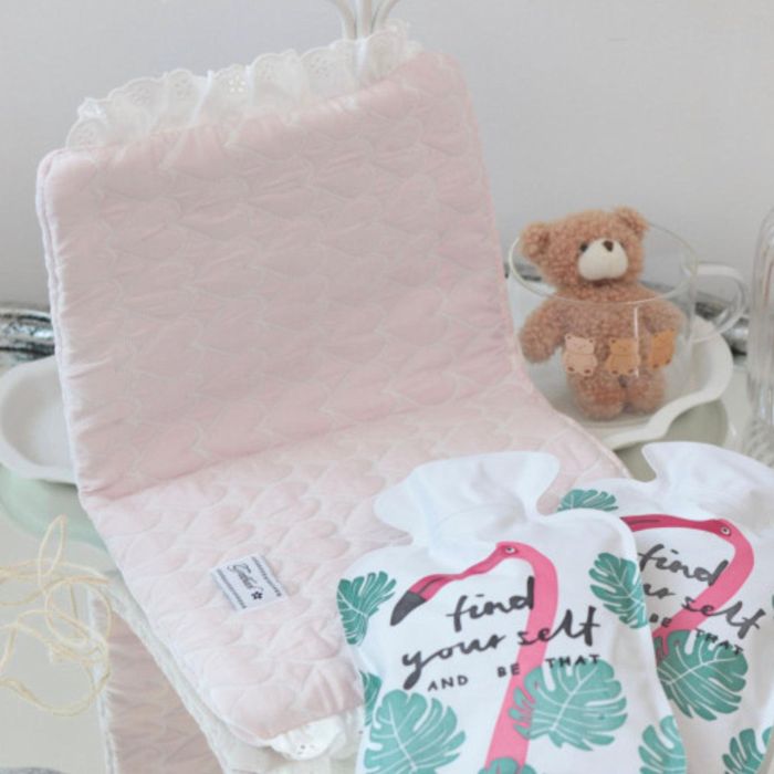 即納【GET BACK】cool pack pouch - double（Pink Heart） 犬用品 ドッググッズ 韓国 犬用バッグ ドッグバッグ 軽量 軽い 夏 夏服 通気性