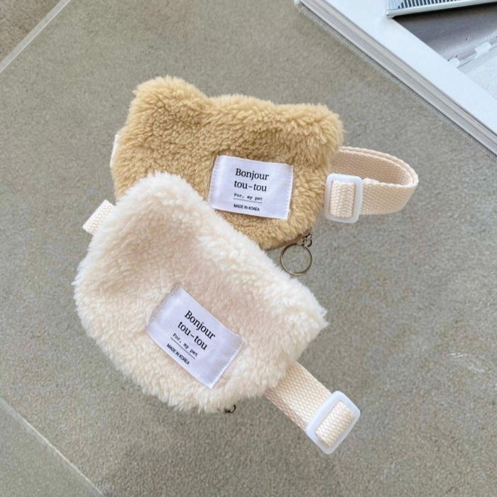 ※予約販売【Bonjour TOU-TOU】Hi Bear cross bag 韓国 ブランド かわいい おしゃれ プレゼント 小型犬 バッグ 犬用バッグ NEW 春 秋 冬 犬 4,170円