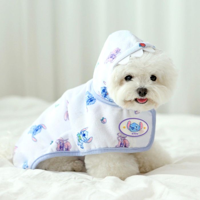 即納【ITS DOG】Disney Dotomb Beach Gown（Stitch） 犬服 ドッグウェア 犬の服 小型犬 小型犬服 ドッググッズ 犬用品 韓国 ドレス ワンピース