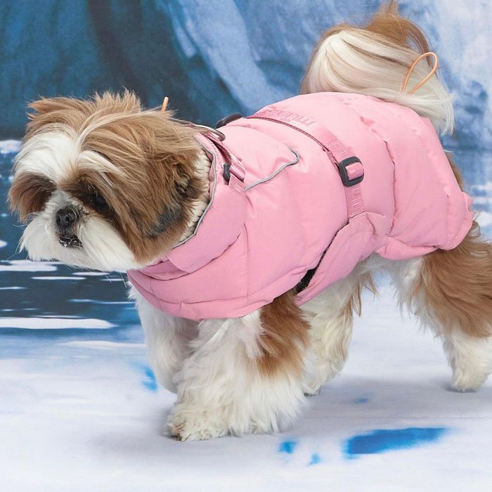 即納【munikund】Thermal Up Padding Air 2 -（Dusty Pink） 犬服 ドッグウェア 犬用品 ドッググッズ 大型犬 大型犬服 中型犬 中型犬服 小型犬 小型犬服｜URBAN DOG TOKYO 店