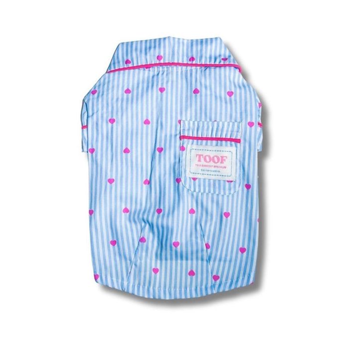 ※取って置く売りわたす【TOOF】Sweet Heart Stripe Cotton Pajama \u0026 Heart stripe headband Set パジャマ  髪の毛ダンス楽隊  レトロ  受けが良い  ひな形  縞模様  ハート型柄  名取り草  パイピング  お手てお手伝いさん