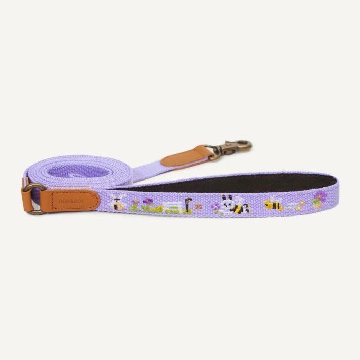 即納【HOWLPOT.】Adventure Leash（Lilac） 韓国 犬用品 ドッググッズ リード 散歩リード 犬のリード 犬用リード 引き綱 りーど 犬リード