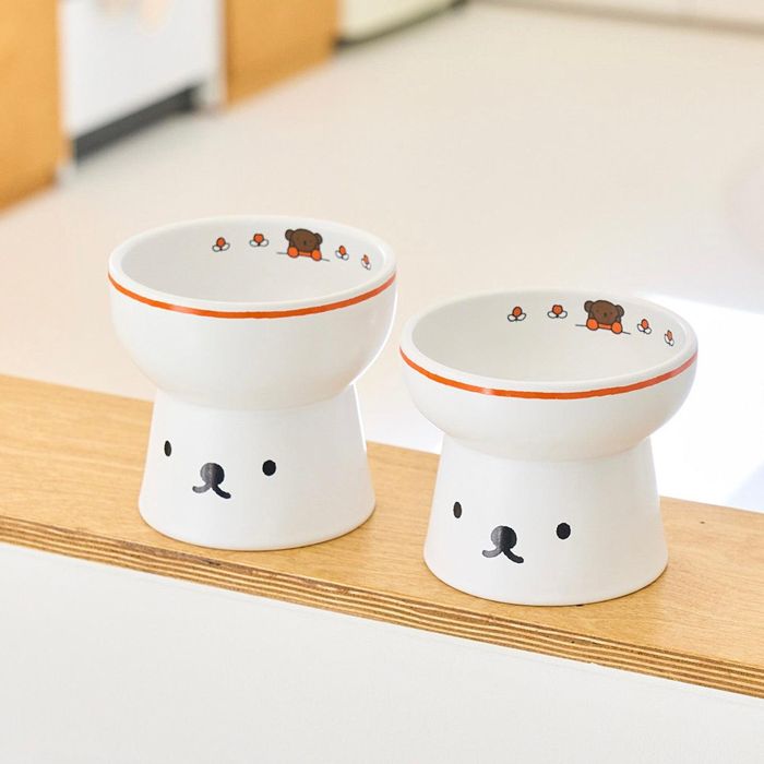 即納【noutti】Flower Boris Bowl 韓国 犬用品 ドッググッズ フードボウル 餌皿 水飲み 給水器 餌 エサ 餌入れ 8,408円