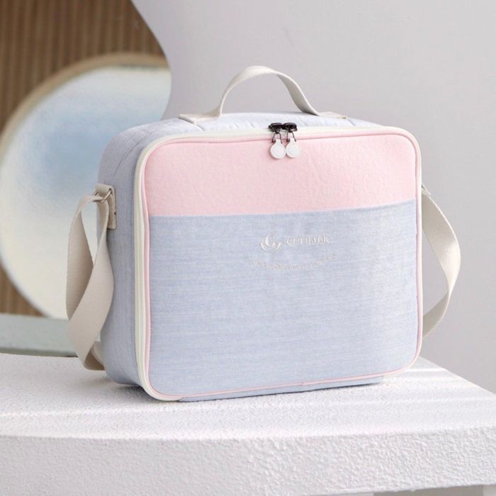 即納【GET BACK】Insulated bag(Blue Pink) 韓国 ブランド かわいい おしゃれ プレゼント 小型犬 バッグ 散歩バッグ NEW 夏|URBAN DOG TOKYO 店