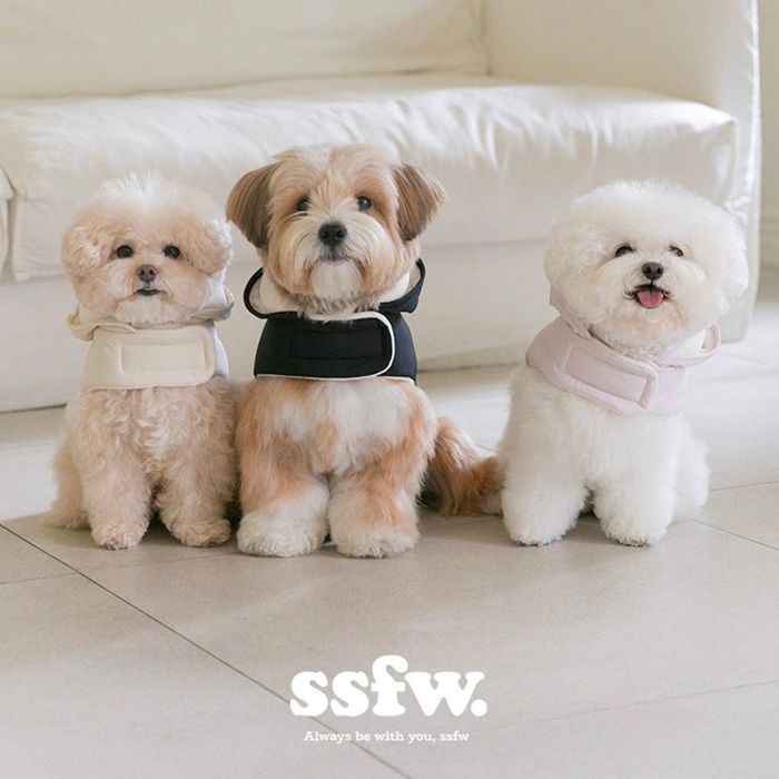 即納【ssfw】My Bestie Puffer Harness（3colors） 犬服 ドッグウェア ハーネス 犬用品 ドッググッズ 犬の服 小型犬 小型犬服 冬 冬服