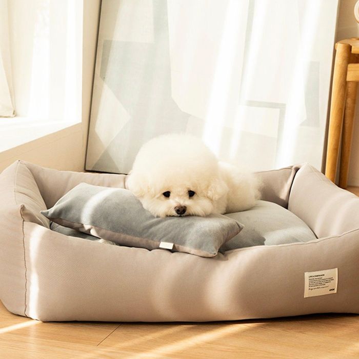 ※取っておく売りわたす【Chiot】Maison Bumper Bed Cushion（4color） 犬装置 ドッググッズ ドッグベッド 犬用臥榻 犬用座蒲団 ドッグクッション 犬座蒲団 犬棲み家 犬用ベット 座蒲団