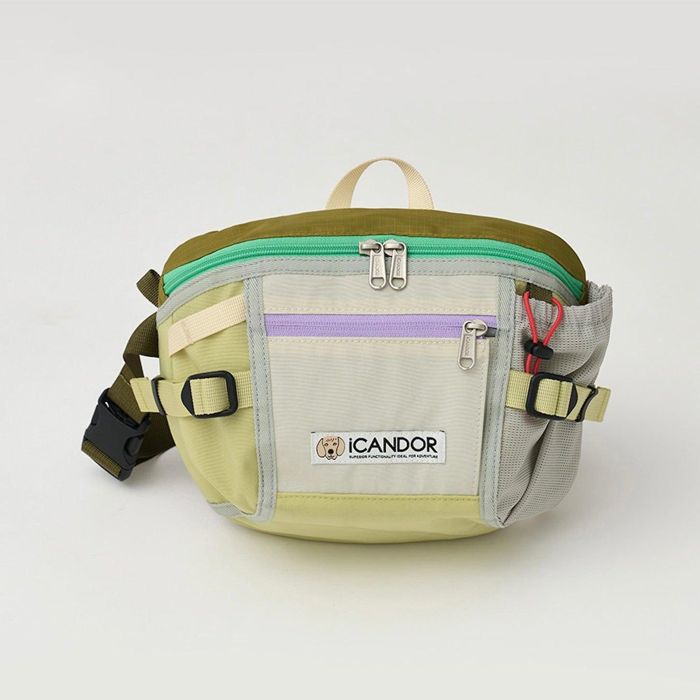 即納【iCANDOR】URBAN EXPLORER(LIME YELLOW) バッグ 犬用バッグ ドッグバッグ 犬のバッグ キャリーバッグ スリングバッグ 軽量 軽い 散歩バッグ 犬用品|URBAN DOG TOKYO 店