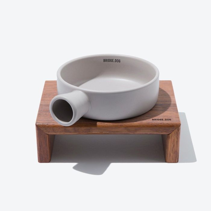 即納【BRIDGE.DOG】BRIDGE PAN（GRAY） 韓国 犬用品 ドッググッズ フードウェア 犬お皿 フードボウル 餌皿 水飲み 給水器 餌