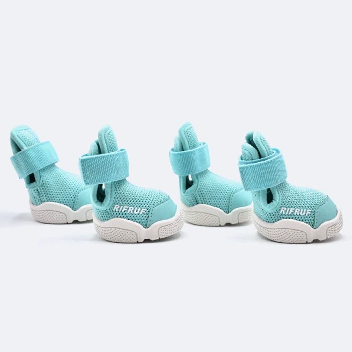 即納【RIFRUF】SNEAKERS CAESAR 1（Aqua） 犬設備  ドッググッズ  スニーカー  犬用靴  防寒  冬  亜米利加  犬用スニーカー  ドッグシューズ  高品質