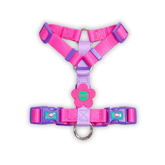 ※予約販売【TOOF】Flower Logo H Harness 犬 ハーネス 犬ハーネス ペットハーネス 犬のハーネス 犬用ハーネス トイプードルハーネス おしゃれ ブランド 小型犬 トイプードル チワワ かわいい おしゃれ プレゼント 小型犬 ハーネス 散歩グッズ 軽量 便利 韓国 ブランド