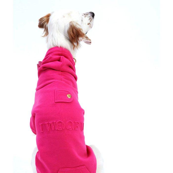 即納【MOSHIQA】Paris Collection I Woof U Dog Hoodie アメリカ 犬用品 ドッググッズ ドッグウェア 犬服 犬の服 小型犬 小型犬服 お揃い おそろい|URBAN DOG TOKYO 店