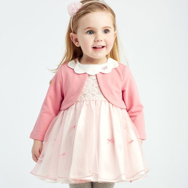 楽天市場 長袖ワンピース キッズ ベビー 女の子 チュール スカート 70 80 90 100 110 1 130 Cm Dbj Dave Bella デイブ ベラ シンプル 上品 アーバン ミニ スタイル