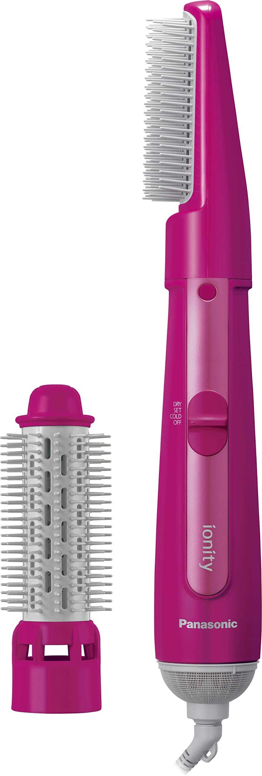 パナソニック くるくるドライヤー イオニティ マイナスイオン ビビッドピンク EH-KE2E-VP｜Urban Oasis Goods