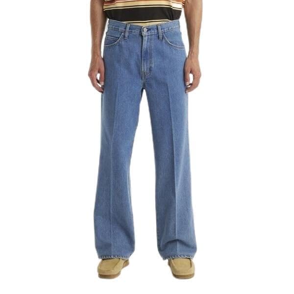 [リーバイス] STA PREST フレア ミディアムインディゴ Medium Indigo - Flat ウエスト30股下30