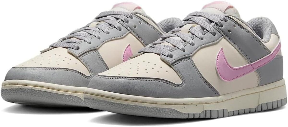 [ナイキ] ダンク ロー NN W DUNK LOW NN ライトスモークグレー/ペールアイボリー/ピンクライズ DD1873-002