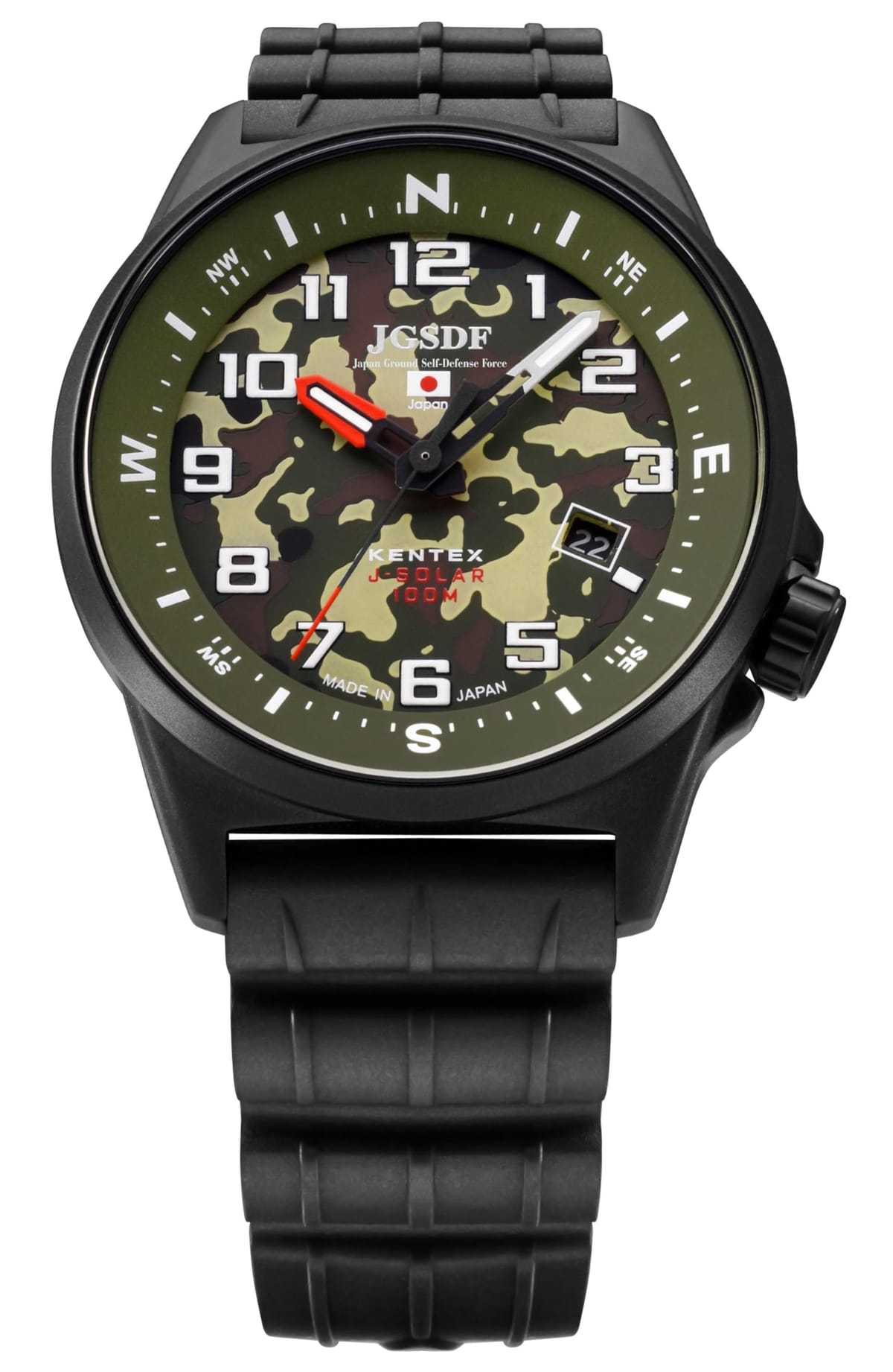 [ケンテックス] 腕時計 JSDF コンバットソーラー 陸軍 S715M-16