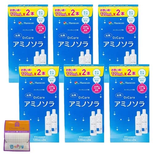 【120ml×12本】メニコン 02世話をする アミノソラ 6箱仕掛ける (HCL)SPスポイト付