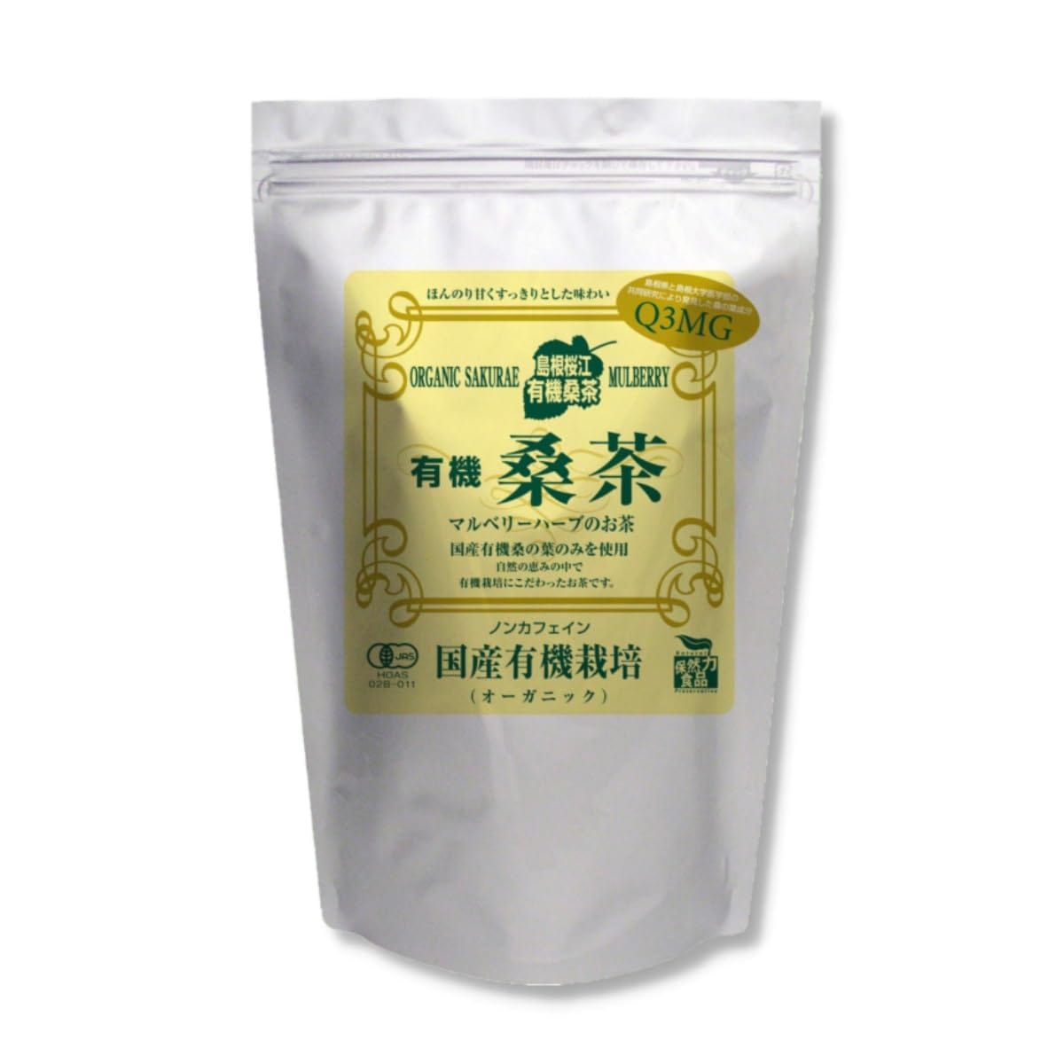 有機桑茶 2.5g×36包入 ＋ オリジナル開封日シール
