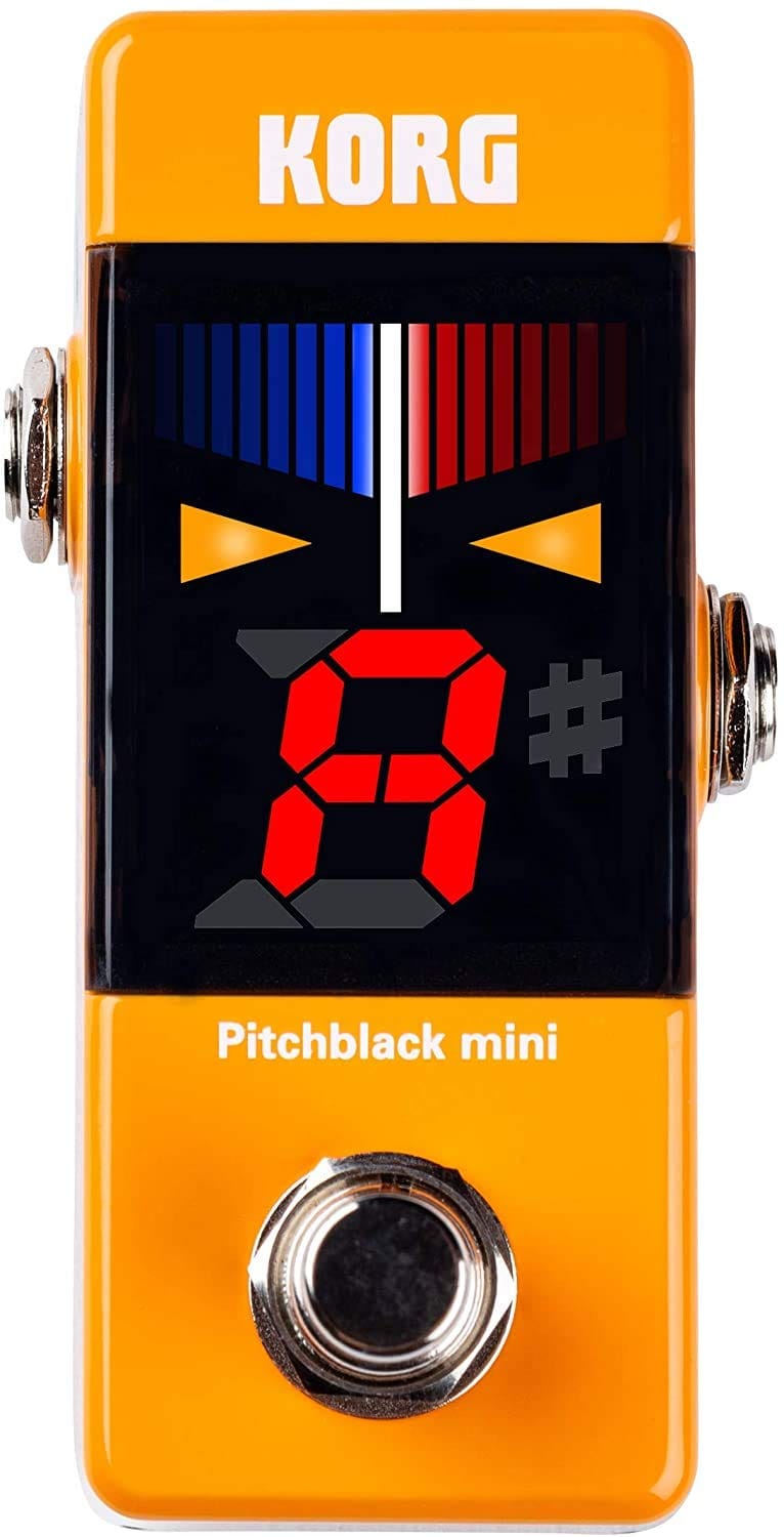 KORG(コルグ) ギター/ベース用 ペダルチューナー Pitchblack mini OR オレンジ PB-MINI OR｜Urban Oasis Goods