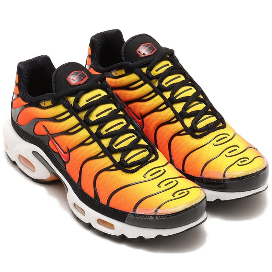 [ナイキ] エア マックス プラス AIR MAX PLUS ブラック/ブライトセラミック/レジン/ピメント HF0552-001