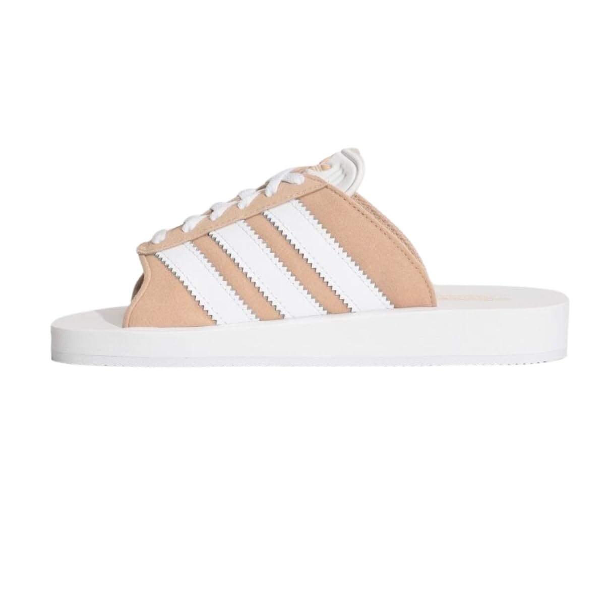 adidas(アディダス) GAZELLE BEACH W 神通力ベージュ/フットウェアホワイト/フットウェアホワイト 26.5コマーシャル
