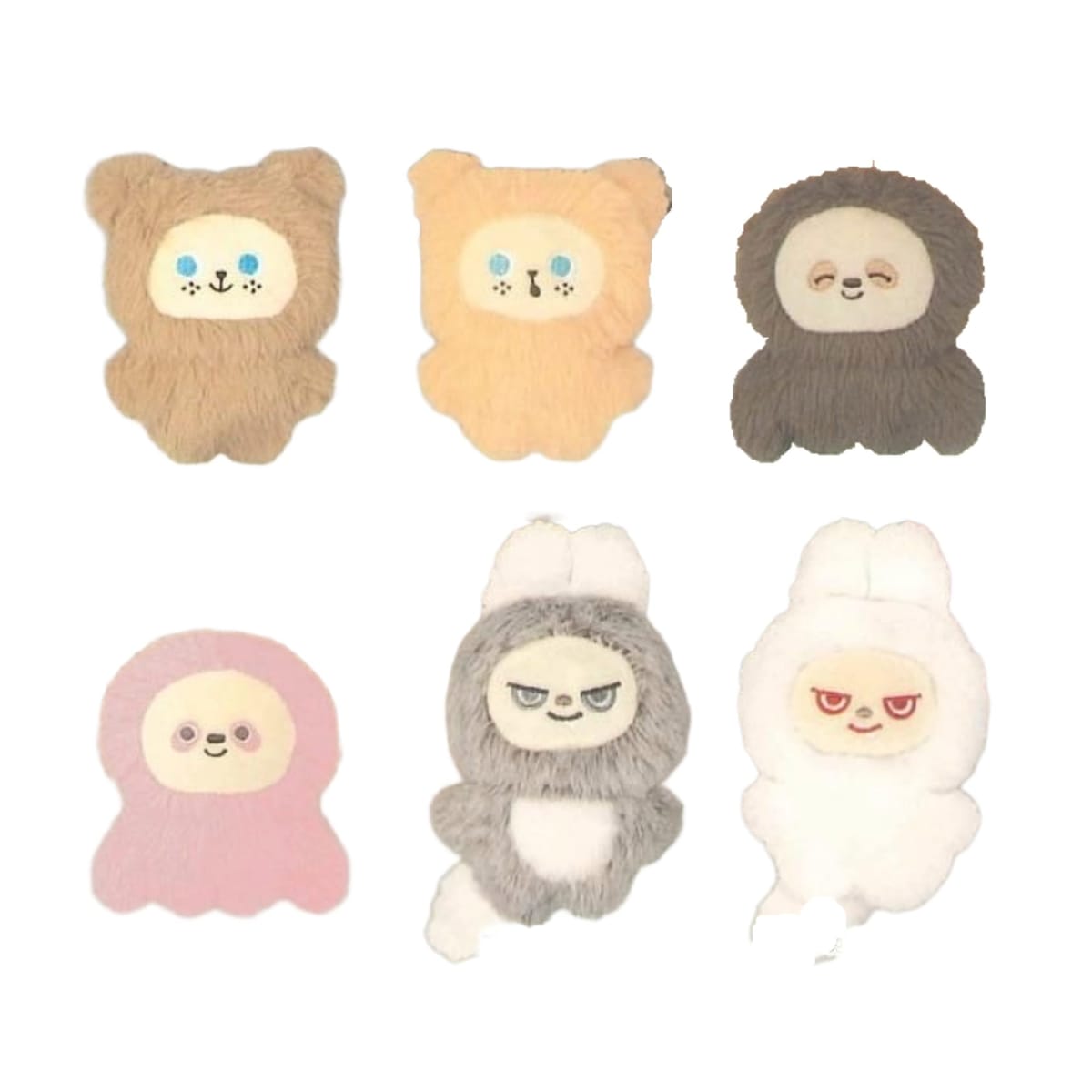 Qualia クオリア ズッピーのぬいぐるみ × 全6種セット フルコンプ ガチャガチャ カプセルトイ