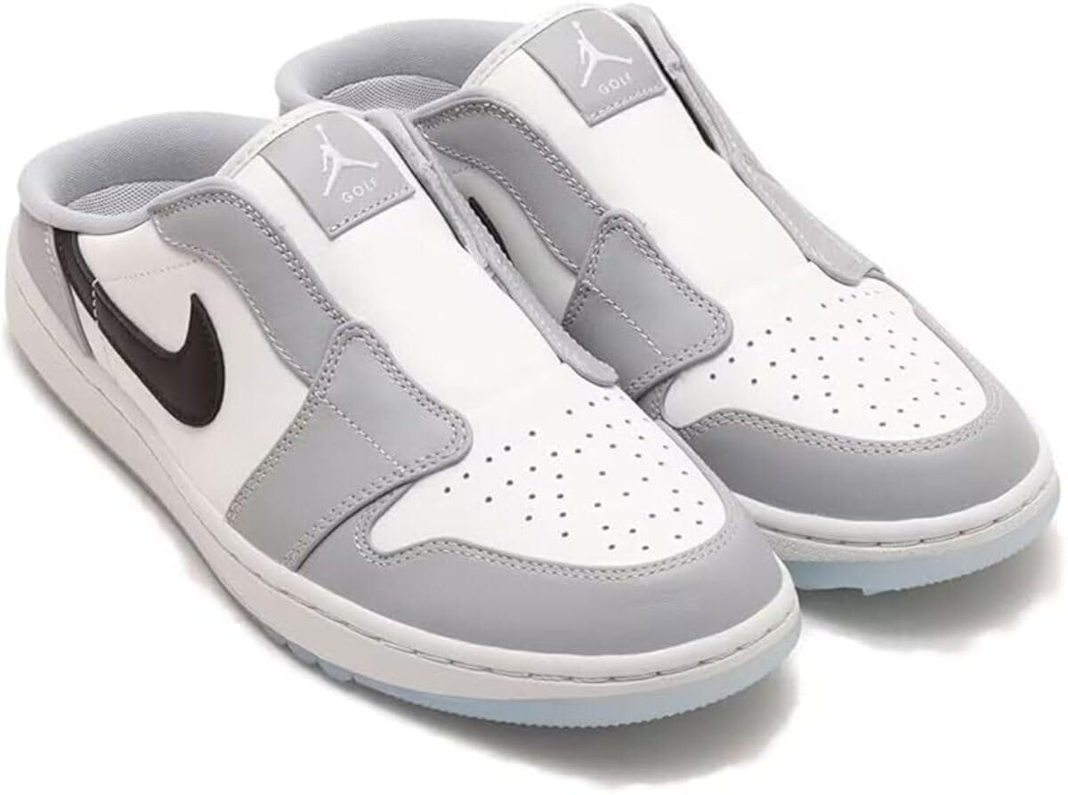 [ナイキ] エア湖 ジョーダン ミュール AIR JORDAN MULE 狼薄墨色/セイル/フォトンダスト/黒いこと FJ1214-004