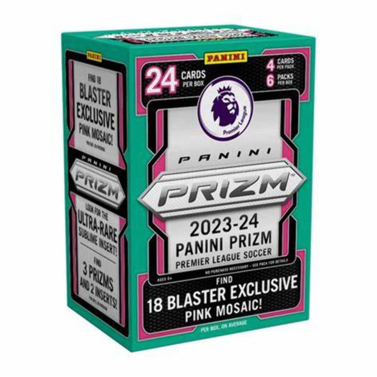 パニーニ 2023-24 プリズム イングリッシュ 割り増し金競技団体 EPL 蹴球 余暇活動 ブラスターボックス(ブルーモザイクプリズム)