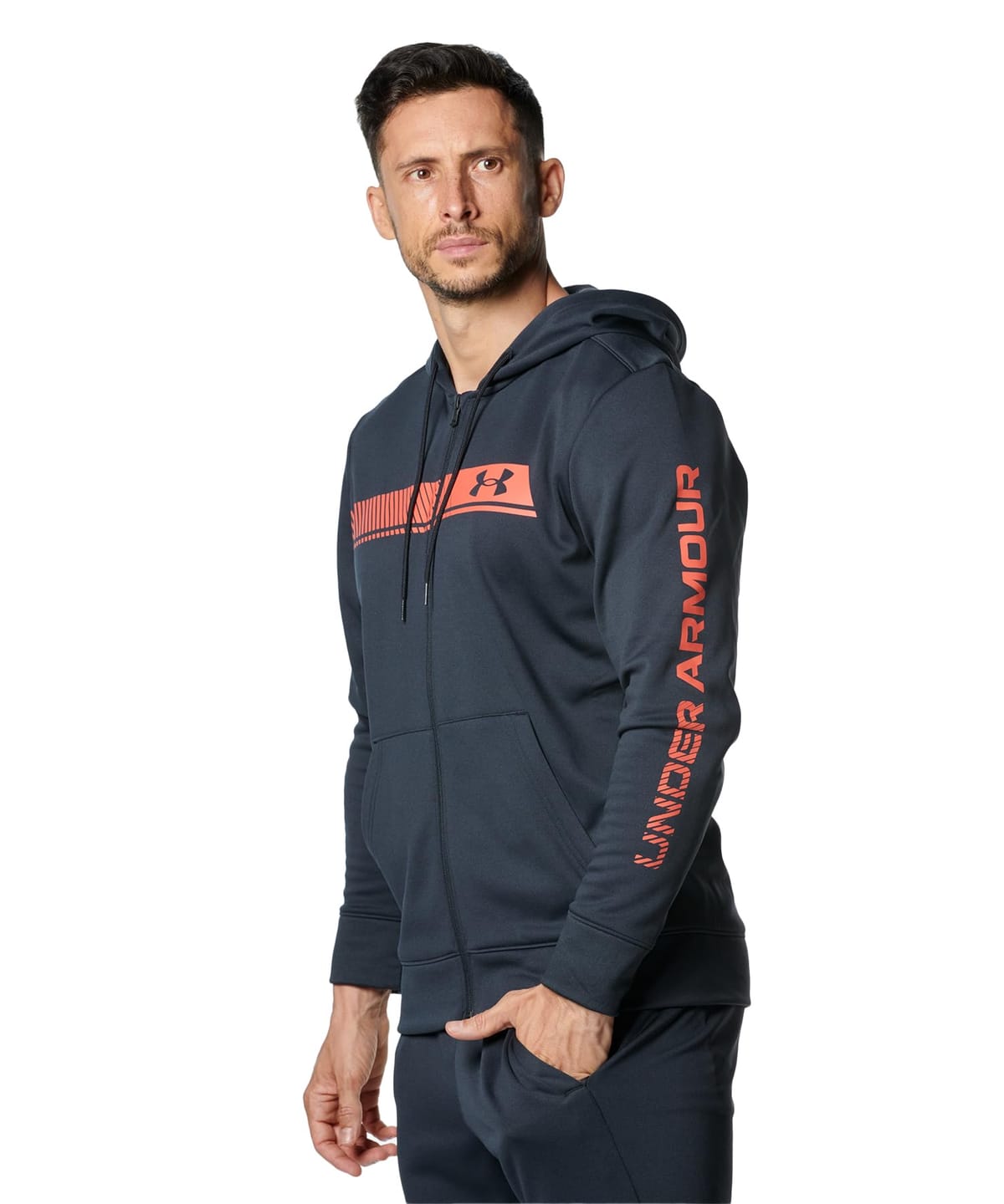 UNDER ARMOUR(アンダーアーマー) フリースUAアーマーフリース グラフィック フルジップ フーディーメンズ