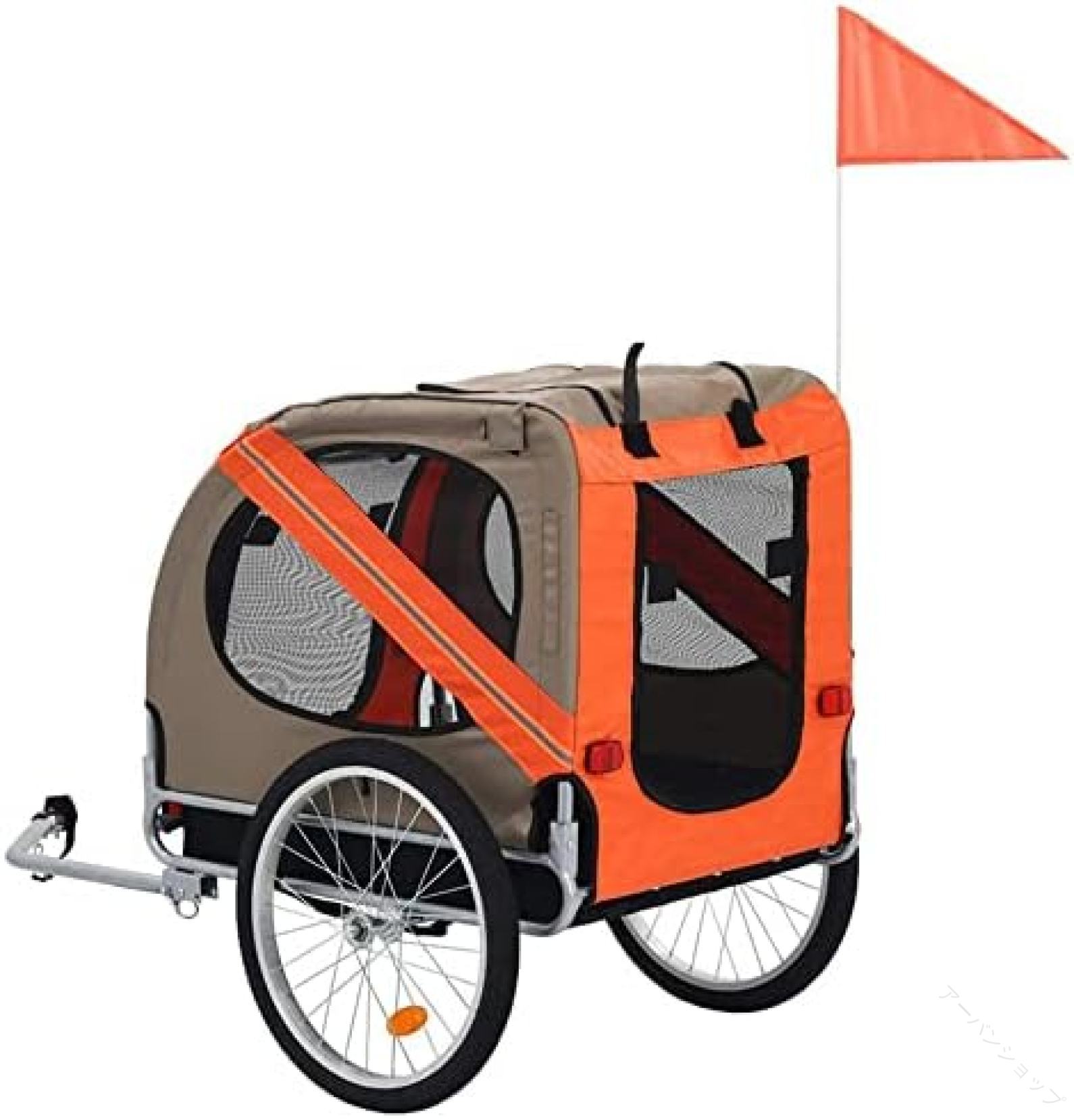 大型 ペット 自転車 トレーラー 折り畳む トレーラ車 犬 猫 中大型犬 カート アウトドア 自転車に乗る 旅をする 20%OFF クーポン