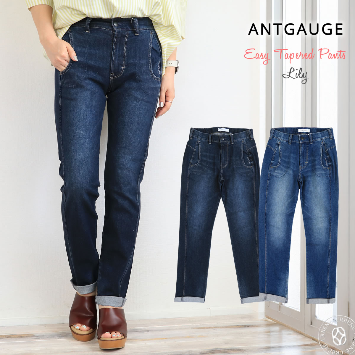 ANTGAUGE パンツsサイズ ANTGAUGE Antgauge アントゲージ olivia スーパーストレッチ