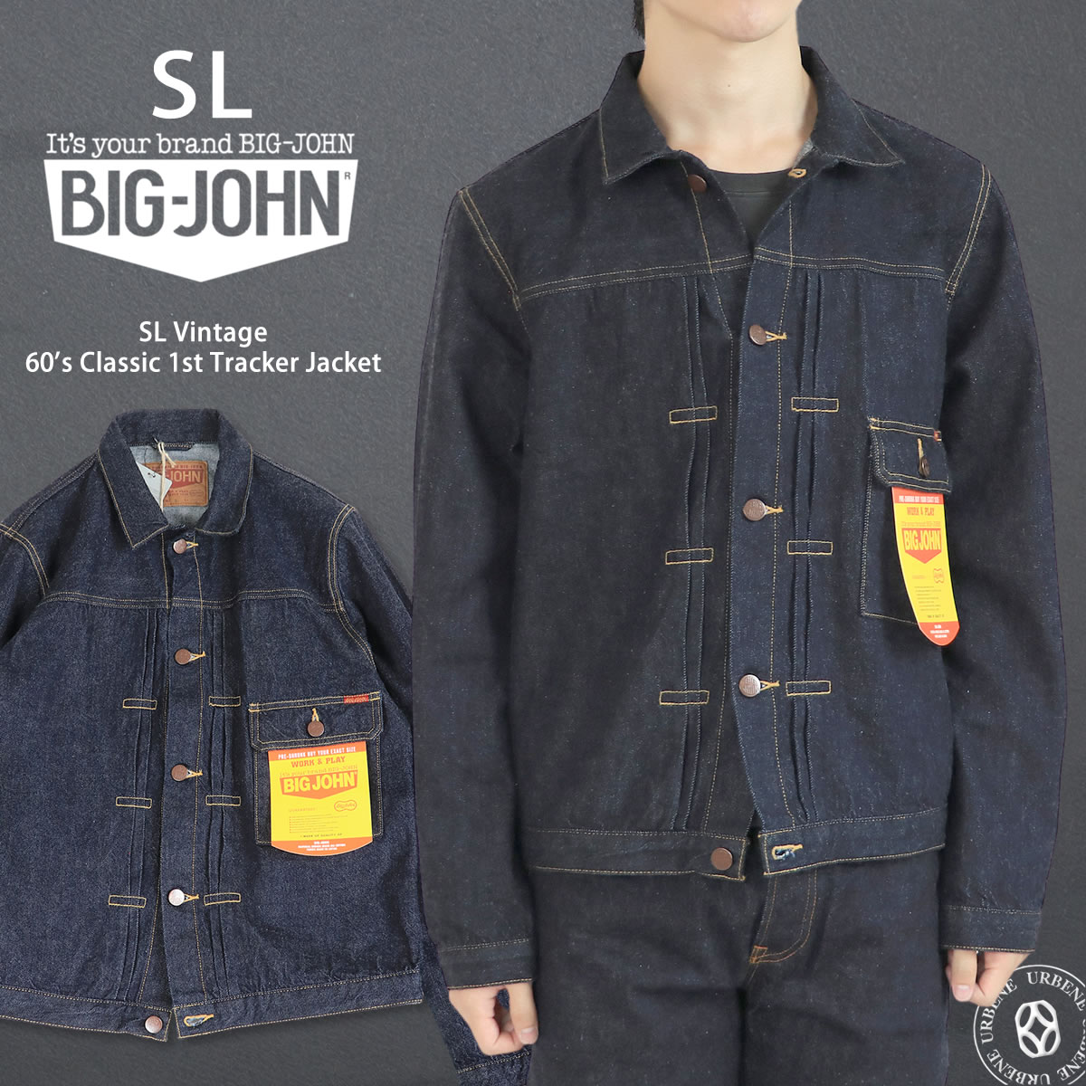 John bull デニムジャケット Johnbull デニムジャケット gジャン 12.5オンスデニムデニム