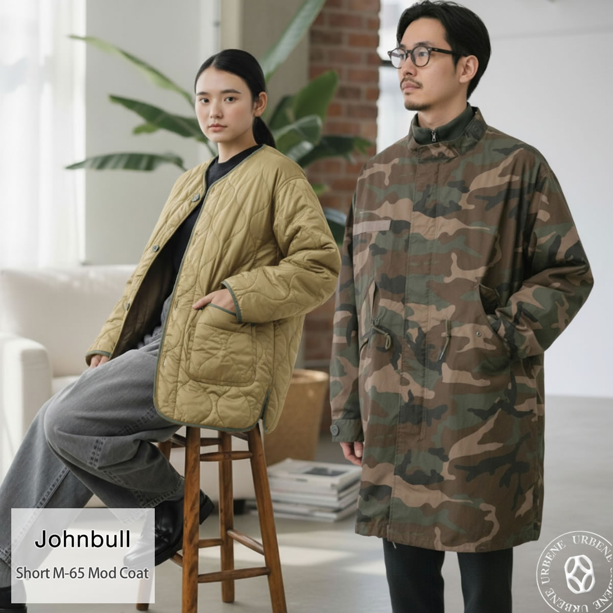 楽天市場】【20%OFFセール】JOHNBULL ジョンブル 3WAYライナー付き M