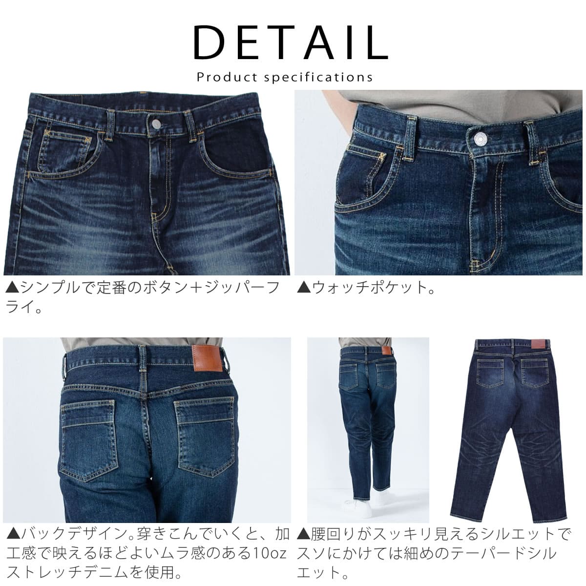 値引きする クーポンで最大5000円off Deepblue ディープブルー フルレングス丈 甘織り ストレッチ テーパード ボーイフレンドデニムパンツ ジーンズ fl 10オンス ロールアップ レディース 送料無料 Ladies おしゃれ アーベン 普段使い 実用的 ユーズド ひげ 早