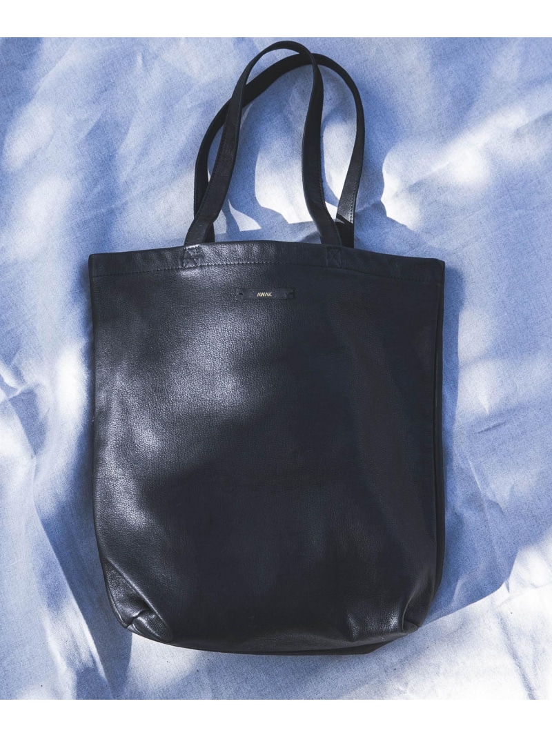 AWAK TOTE-grain URBAN RESEARCH BUYERS SELECT ユーアールビーエス バッグ トートバッグ ブラック【先行予約】*【送料無料】[ Fashion]