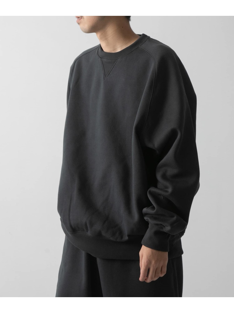 DAIWA PIER39 TECH SWEAT CREW FREEDOM SLEEVE URBAN RESEARCH BUYERS SELECT ユーアールビーエス トップス スウェット・トレーナー 黒いこと 薄墨色 米国海軍【貨物輸送無料】[ Fashion]