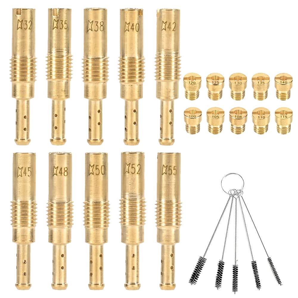 【楽天市場】Camellooo メインジェット キャブレターセッティング パイロットジェット ケイヒン 丸大 ケイヒンジェットに交換