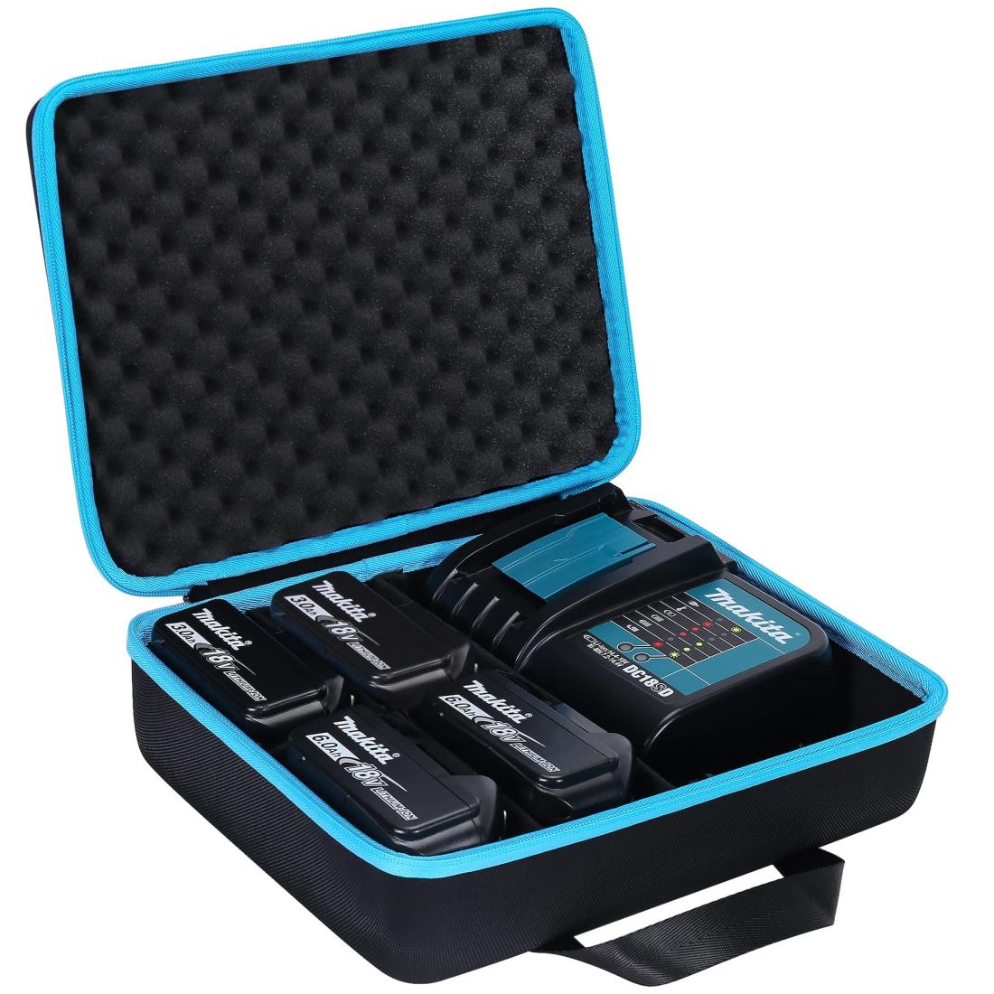 Makita - マキタ DC18V バッテリー2個 充電器 ケース マキタ 2口充電器 DC18SH 14.4V/18V対応 | 掃除機,消耗品