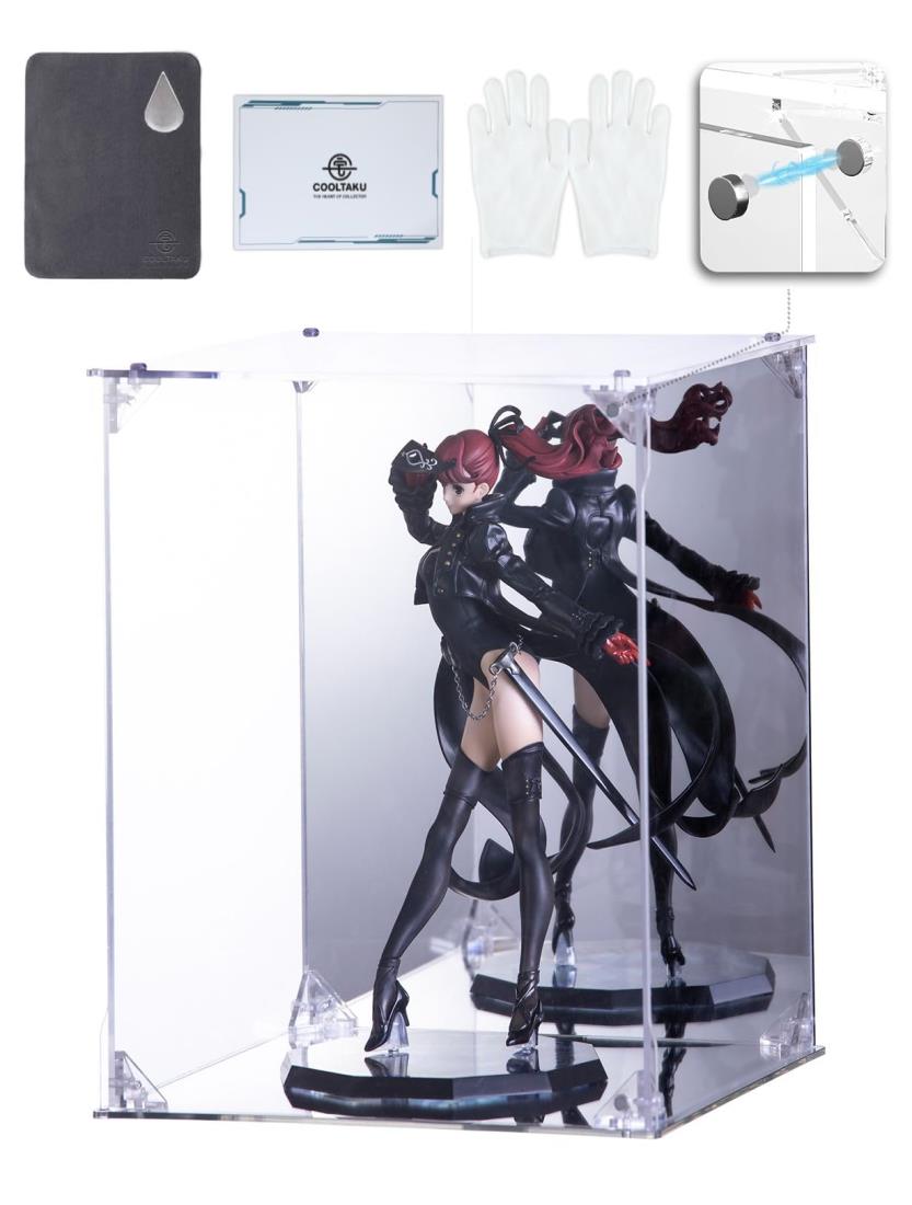楽天市場】COOLTAKU フィギュア ケース アクリル UVカット 台座ミラー