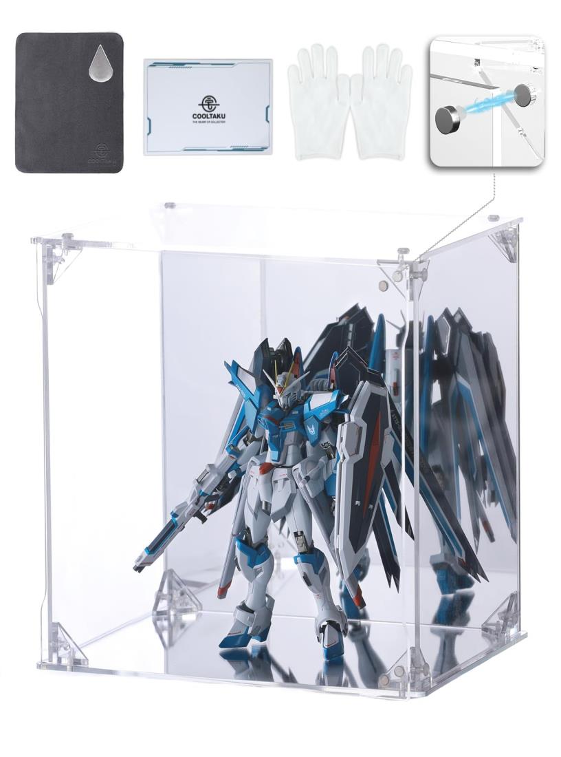 楽天市場】COOLTAKU フィギュアケース アクリル UVカット 台座ミラー