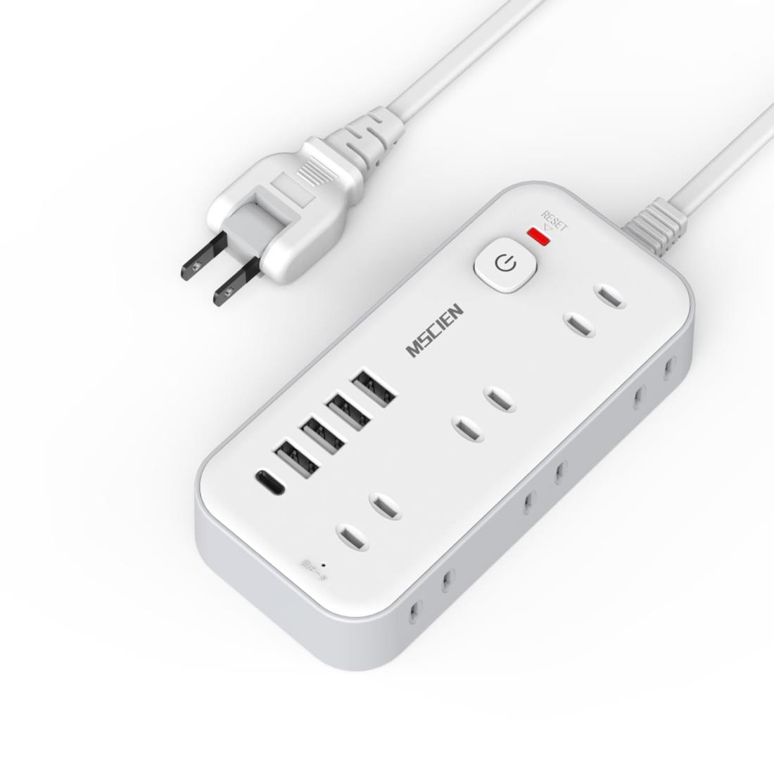 楽天市場】Mscien 延長コード 2m 電源タップ usb付き コンセントタップ