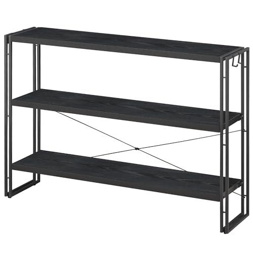 楽天市場】HCHQHS ラック オープンシェルフ 3段 木製 収納 本棚