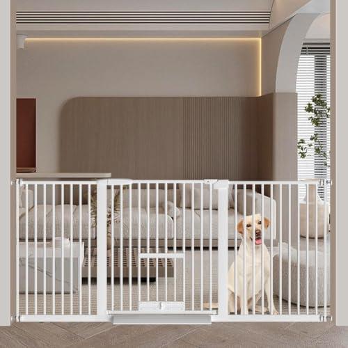 楽天市場】Seogva ペットゲート 3.5cm柵間隔 ペットドア付き 高さ78cm