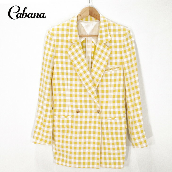 新品未使用　CABANA リネンシルク　フード付きジャケット ベージュ 楽天市場】Cabana カバナ ジャケット ベージュ 38(M) リネン