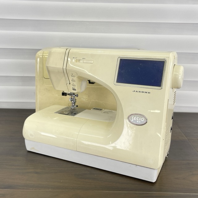 ★お買い物マラソン期間中限定　ポイント10倍★ジャノメ コンピューターミシン 【中古】JANOME 9000 SECIO EX ハンドクラフト ジャンク品 / 515904 12,210円
