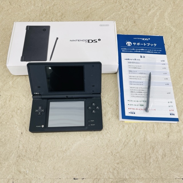 NINTENDO DSi TWL-001 ゲーム機 ブラック 【中古517310】動作保証 任天堂 ACアダプタ欠品/517310｜urica店