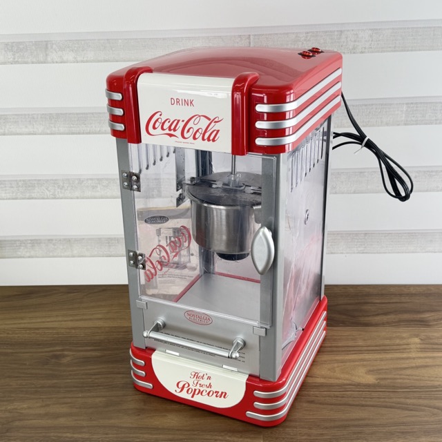 ★百貨店大売り出し継続期間中押さえる 尖んがり10倍★ポップコーン器械 【中古】動くこと引きうける Coca-Cola コーク RKP630Coke 室内装飾 アメリカン レトロ / 517014