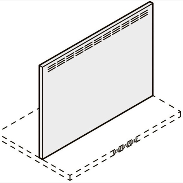 未使用 レンジフード用金属幕板 RFP-9-630ASIX 幅90cm 住宅設備/516422