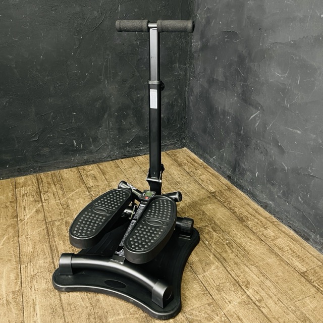 ステッパー【中古】動作保証 ショップジャパン 健康ステッパー NICE DAY ナイスデイ 専用ハンドルセット ND-1B 健康器具エクササイズ/515324